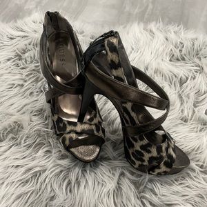Guess Peep Toe Pumps